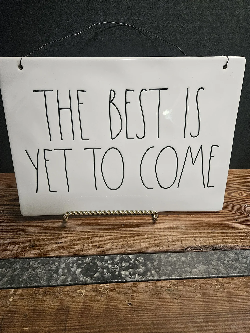 Rae Dunn Inspirational Wall Sign 